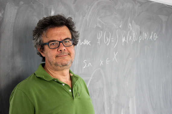<p>David Ríos en el Instituto de Ciencias Matemáticas. / Emanuel Dal Molin</p>