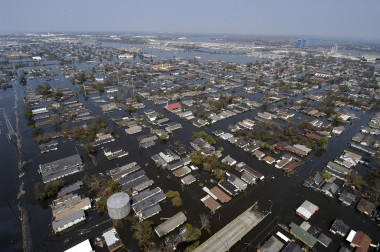 <p>Inundación en Nueva Orleans (EE UU) tras el paso del huracán Katrina en 2005. / Pixabay</p>