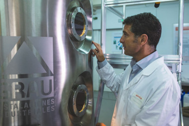 <p>Los procesos desarrollados en el proyecto Amices ofrecen a las empresas equipos más específicos para la producción de microencapsulados a escala industrial. / AINIA Centro Tecnológico</p>