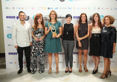 <p>El equipo Sinc ./ Academia de Televisión</p>