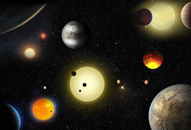 <p>Ilustración de algunos de los planetas descubiertos hasta la fecha por el telescopio espacial Kepler de la NASA.<strong><em> / </em></strong>NASA/W.Stenzel</p>