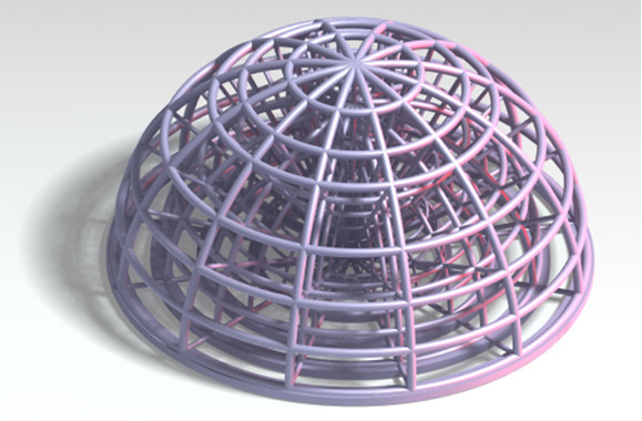 <p>Geometría compleja obtenida por litografía aditiva de <em>slurries</em> o pastas cerámicas. / Proyecto TOMAX</p>