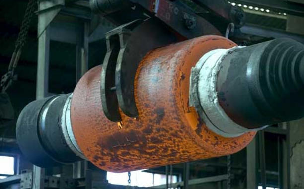 <p>Cilindro en proceso de fabricación. Imagen cedida por <em>Fundición Nodular</em></p>